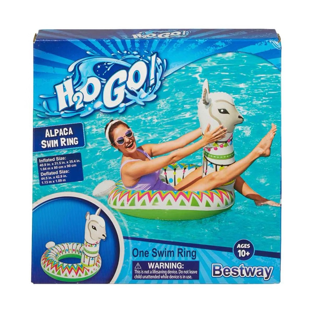 H2O GO! Alpaca Swim Ring - Alpaca